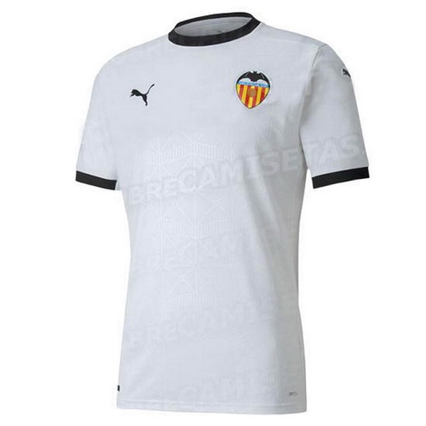 Tailandia Camiseta Valencia Primera equipación 2020-2021 Blanco
